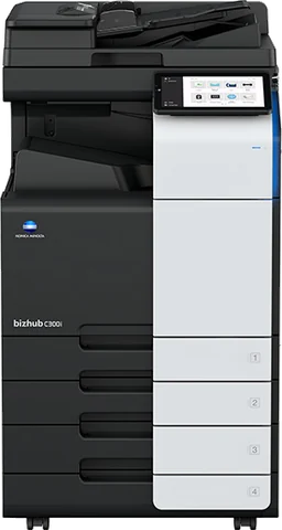 A Konica Minolta bizhub A3 multifunction device